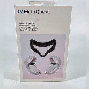 Meta Quest 2 Active Pack VR Accessories Facial Interface, Wrist/Knuckle Straps